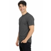 T-shirt męski PREMIUM z krótkim rękawem grafitowy 100% bawełna 190g roz. XXL
